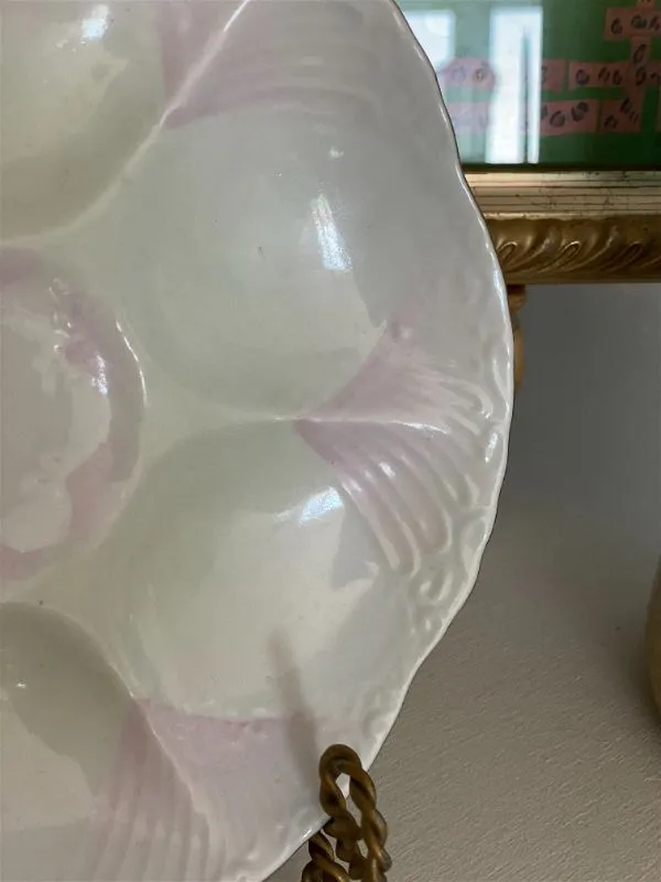 Vintage antique Limoge oyster plate