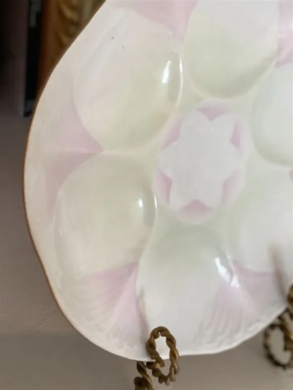 Vintage antique Limoge oyster plate