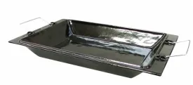 Vitreous Enamel BBQ Roasting Dish - 124075